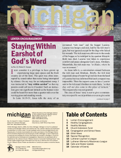 Staying Within Earshot of God`s Word
