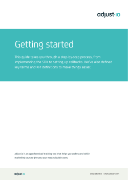 Getting started