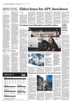 The Australian article (PDF 950KB, new window