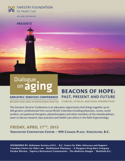 Dialogue on Aging conference brochure Apr 17, 2015