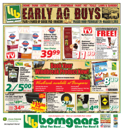 HOME &bull; FARM &bull; AUTO &bull; CLOTHING &bull; FOOTWEAR