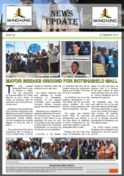News-Update-23-Feb-2015-B - Mangaung Metropolitan Municipality