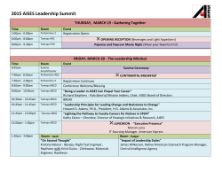 2015 AISES Leadership Summit - American Indian Science and