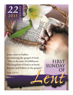 Current Bulletin - Our Lady of Sorrows Parish