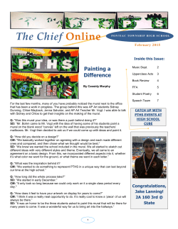 The Chief Online - Pontiac Township High School