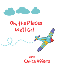 Oh, the Places We`ll Go!
