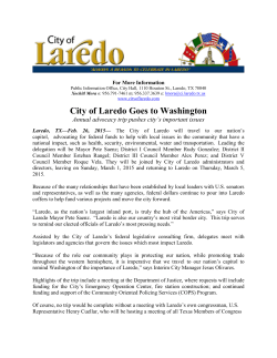 City of Laredo Goes to Washington