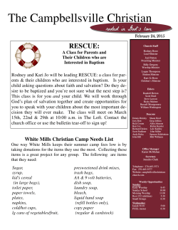 022415 Newsletter.pub - Campbellsville Christian Church