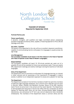 Further Details - North London Collegiate School