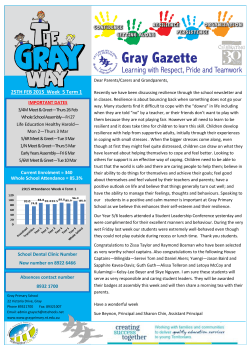 25 February 2015 - Gray Primary School