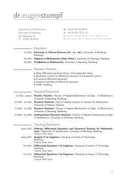 Curriculum Vitae