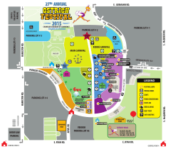 2015 Ostrich Festival Map