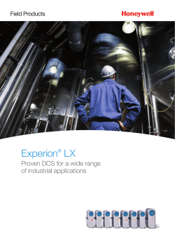 Experion® LX - Honeywell Process Solutions