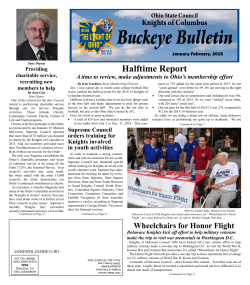Buckeye bulletin - Ohio State Council