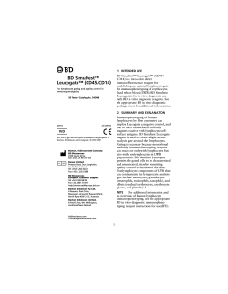 BD Simultest Leucogate (CD45/CD14)