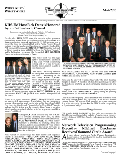 latest newsletter - Pacific Pioneer Broadcasters