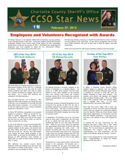 February 27, 2015 - Charlotte County Sheriff`s Office