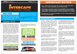 i-News Zimbabwe March 2015