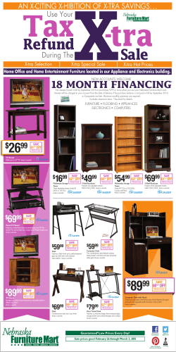 PDF Version - Nebraska Furniture Mart
