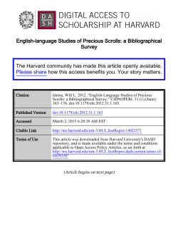 Idema English Baojuan Studies ready to format 09 02 12