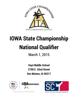 IOWA State Qualifier Event Packet.pages