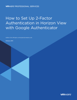 How to Set Up 2-Factor Authentication in Horizon