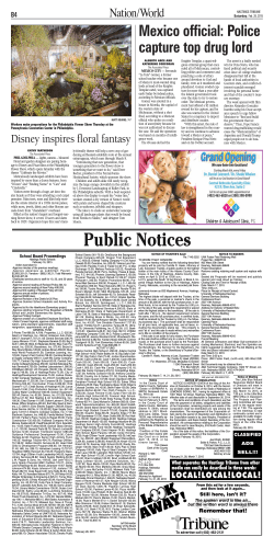 Public Notices - Hastings Tribune