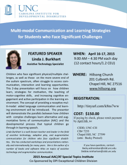 Mul-modal Communica on and Learning Strategies for Students