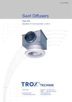 Type VDL - TROX GmbH