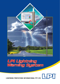 Lightning Warning System