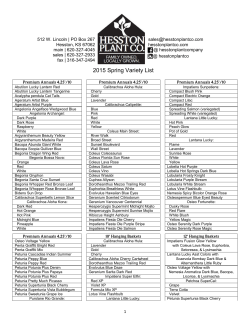 Variety List PDF