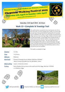 File - Chepstow Walkers are Welcome