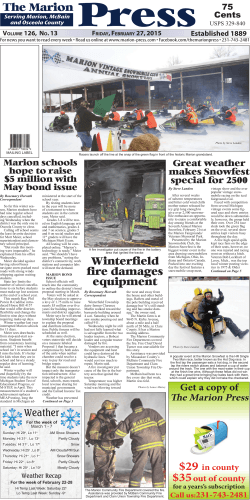 The Marion Press February 27, 2015
