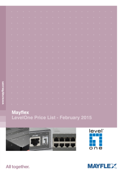 Mayflex LevelOne Price List