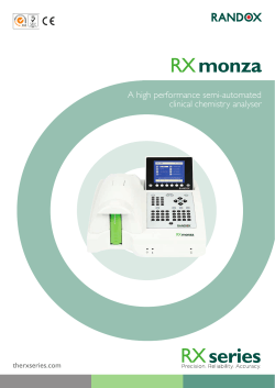 RX monza - Randox Laboratories