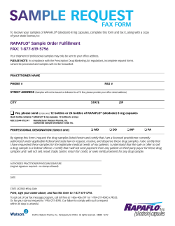 sample request fax form