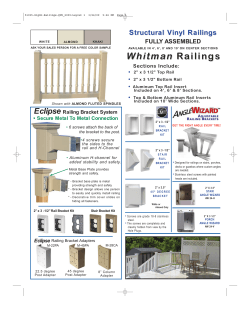 Whitman Railings - Quality Vinyl Fencing & Railing