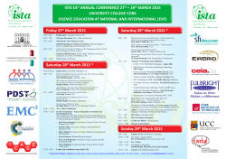 Annual Conference Programme