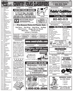 classifieds - Lee Publications