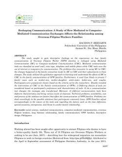 Reshaping Communication: A Study of How Mediated to Computer
