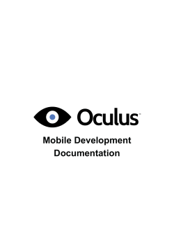 Mobile Development Documentation