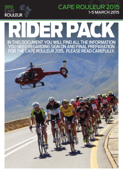 CAPE ROULEUR 2015