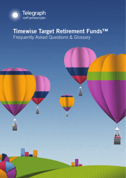 Timewise Target Retirement Funds™