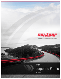 2015 Corporate Profile