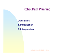 Robot Path Planning