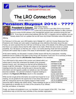 The LRO Connection