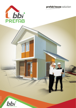 Brosur Prefab House - Bakrie Building Industries