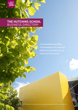 Hutchins Community Business Directory
