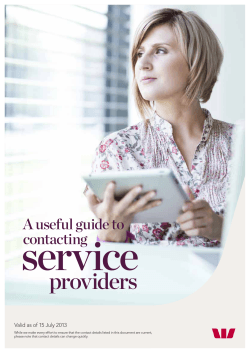 common service providers