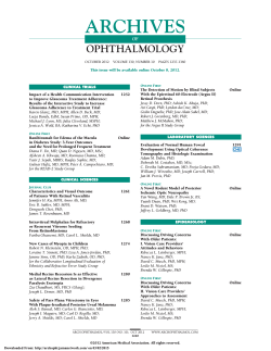 ARCHIVES - JAMA Ophthalmology
